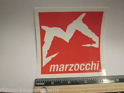 4  MARZOCCHI BOMBER FREE RIDE Mountain Bike MX Race Suspension DECAL STICKER • $4.44