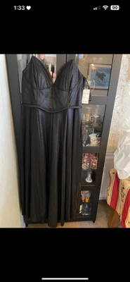 £150 • Buy Black Prom Dress With Pockets- From Fifis 