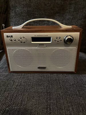 £23 • Buy DAB - 206 FM Alarm Radio Wooden Finish. Working