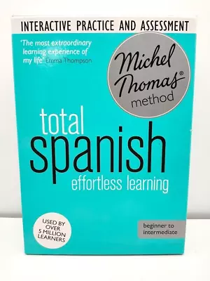 Total Spanish Course: Learn Spanish With The Michel Thomas Method AS NEW • $28.93