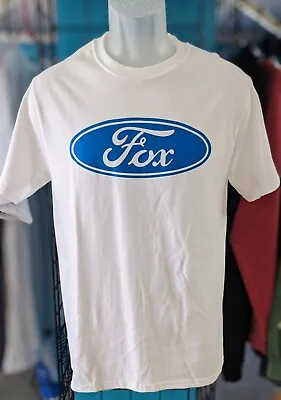 Foxbody Mustang 5.0 Ford Blue Oval Tee GT Notch Coupe  Convertible Fox Mustang • $16.99