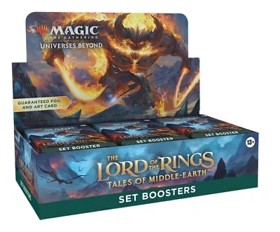 Lord Of The Rings Set Booster Box - MTG Tales Of Middle Earth New Sealed • $158.88