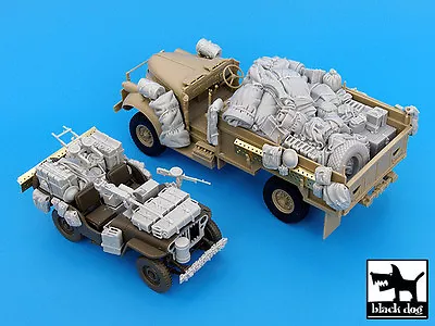 Black Dog 1/35 British SAS/LRDG Jeep & Chevrolet N.Africa '42 Accessories T35016 • $59.28