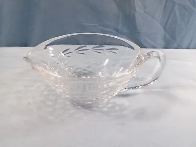 Waterford Clear Crystal Glandore Gravy Sauce Boat • $19.99