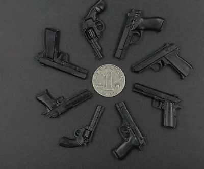 1/6 Scale Gun Weapons Pistol Guns Military For 12  Action Figure Toy DID BBI UK • £6.95