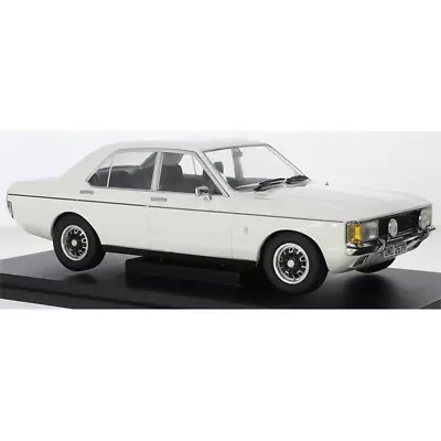 PRESALE MCG 1:18 Scale Diecast Model Car 1975 Ford Granada Mk1 GL In White RHD • £74.95