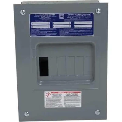 $80.88 • Buy Square D Main Lug Load Center Indoor Flush Mount 100 Amp 6-Space 12-Circuit