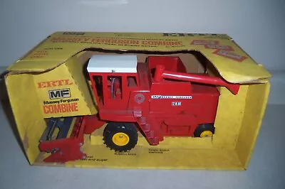 MASSEY FERGUSON 760 COMBINE In BOX ERTL Vintage Farm Toy • $249