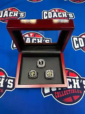 Miami Heat 3pc Replica NBA Championship Ring Set W/ Display Box • $109.25