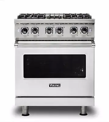 Viking Professional 5 Series '21 30  4.7 Cu.Ft SS Dual Fuel Range VDR5304BSS • $5999