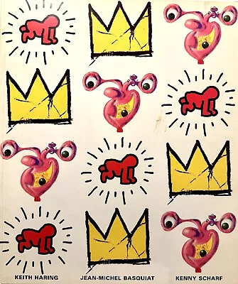 KEITH HARING JEAN-MICHEL BASQUIAT KENNY SCHARF (1997) Rare! First Edition! • $175.50