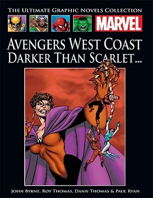 MARVEL GRAPHIC NOVEL COLLECTION ISSUE 260 (214) Avengers Darker Than Scarlet • £12.99