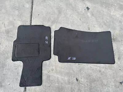 BMW E36 Z3 Front Floor Mat Black Set OEM 44K YR 2002 • $143.44