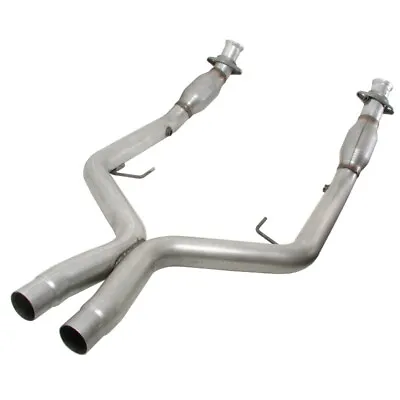 BBK High Flow X Pipe With Catalytic Converters - 2-3/4 For 05-10 Mustang 4.6 GT • $699.99