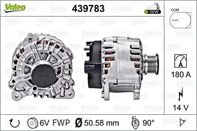 $511.93 • Buy Skoda Octavia Combi VW Crafter Bus Alternator VALEO 1.4-2.0L 2011-