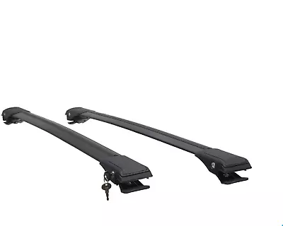 For Mercedes E-Class W124 Wagon 1985-1996 E280 Roof Rack Cross Bars Black Pair • $129