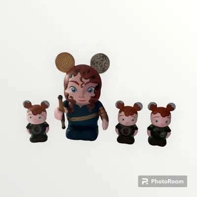 Disney Vinylmation Brave Series 3  Figures: Merida And The Triplets • $32