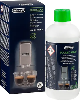 $50.45 • Buy De Longhi Ecodecalk DLSC500 Natural Descaler For Coffee Machines 500ML Pack