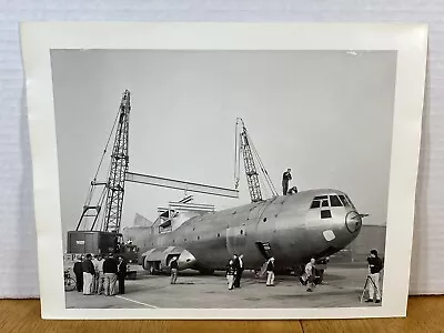 Douglas C-133 Cargomaster Cargo Aircraft Being Built. Vintage • $24.99