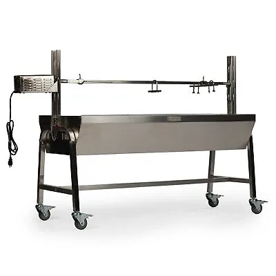 Ash & Ember 25W Stainless Steel BBQ Rotisserie Grill 4 RPM Rotation Speed • $483.97