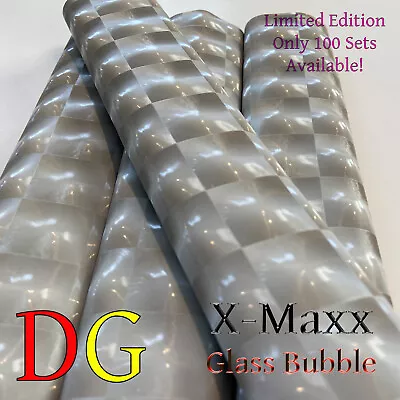 LIMITED EDITION XMaxx Shock Dust Covers Wraps -  GLASS BUBBLE  - X-MAXX • $12.99