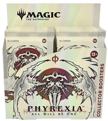 Magic: The Gathering TCG Phyrexia All Will Be One Collector Booster Box PREORDER • $239.99