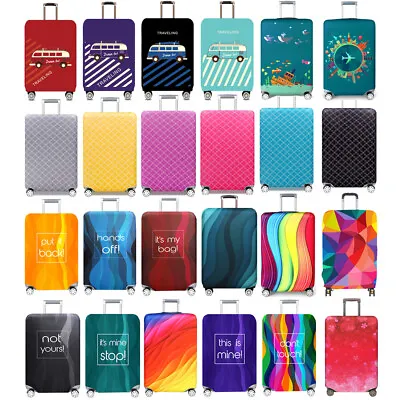 $22.99 • Buy Luggage Cover Protective Suitcase Cover Trolley Case Travel Business Dust Cover