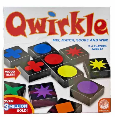 Mindware Qwirkle Board Game Mix Match Score And Win Game 6+ NEW • £16.14