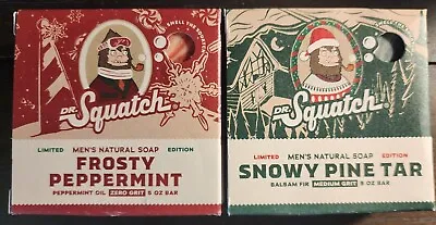 ❄Dr Squatch Holiday Limited Edition Bundle - Snowy Pine Tar & Frosty Peppermint  • £24.10