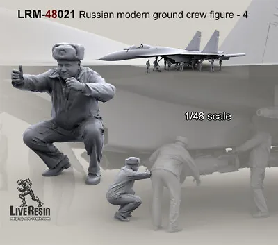 £11.35 • Buy Live Resin 1/48 Modern Russian Avia Ground Crew Vol. 4