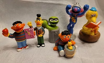 Vintage 80s Of Sesame Street Figures Henson Muppets Inc Applause Super Grover • $29.99