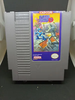 Mega Man 3 (Nintendo NES 1990) Reconditioned! Authentic! • $24.99