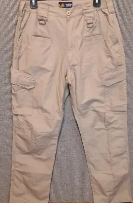 LA Police Gear Operator Elastic Basic Operator Pants Tactical Work Men's 34×34 • $16