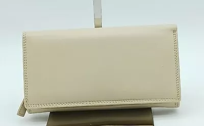 Italian Genuine Soft Leather Wallet - Beige • $54.15