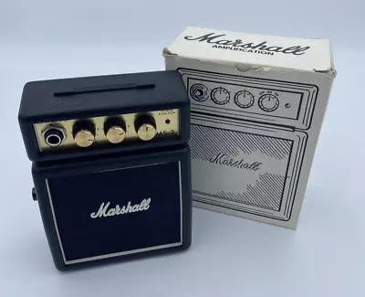 Marshall MS-2 Micro Amp 9V Battery Electric Guitar Mini Amplifier With Box • $34.99