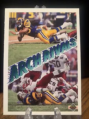 1991 Upper Deck Football Robert Delpino Tim McDonald Arch Rivals #653 • $1.42