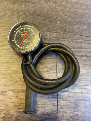 $9.99 • Buy Vintage Fuel Pump Pressure Tester CM Vacuum 