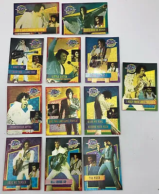 Elvis Presley Collection 1992 River Group Dufex Insert Rare Blank Back Card 12ct • $24.95