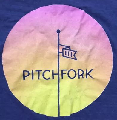 2014 Pitchfork Music Festival T-Shirt Blue Men’s Sm Slowdive NeutralMilkHotel • $50