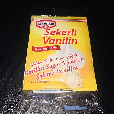 Dr.Oetker Vanillin Zucker -Vanilla Sugar For Baking 10 Pack-FREE SHIPPING • $9.99