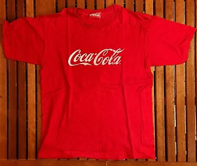 Coca-cola Vintage Large T Shirt Classic Retro Shirt Logo Tee Not Hat  • $5.99