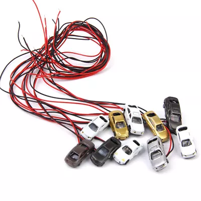 10Pcs Plastic Mini Layout Accessory 1:200 Scale • $15.57