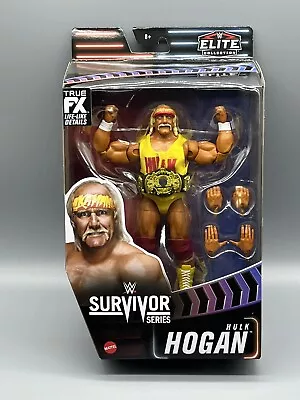 WWE Hulk Hogan Survivor Series Elite Wrestling Figure Mattel WWF Winged Eagle  • $29.99