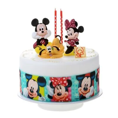 Edible Mickey Mouse Minnie Disney Cake Image Topper Band NEW Baking Party... • $8.67