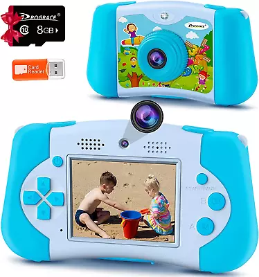 £17.88 • Buy Kids Camera Boys Toy Gift - PROGRACE Digital Video Camera Children Dual Camera 