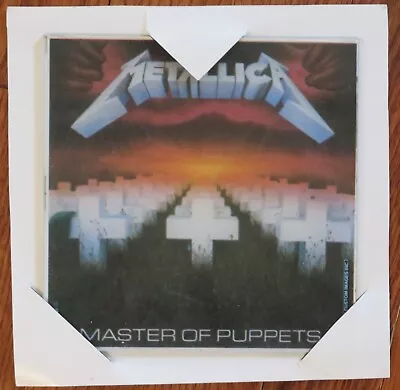 1986 Metallica Master Of Puppets Carnival Glass 6 X 6 No Cracks • $45.99