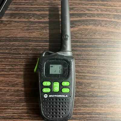 Motorola Talkabout MD200R Black 20 Mile 22 Channel  Black And Green  K7GMDBJJ • $12