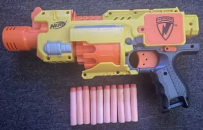 Nerf Barricade Rv-10 Gun Blaster Toy Shooter With Darts Bullets • $30