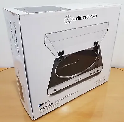 NEW Audio Technica Fully Automatic Bluetooth Belt-Drive Turntable LP60XBT White • $389.90