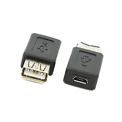 USB 2.0 Type A Female To Micro B Female Adapter Converter For Android Cellphones • $5.99